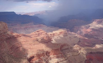 Rain at Grand Canyon