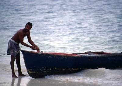 Fisherman portrait - Seychelles