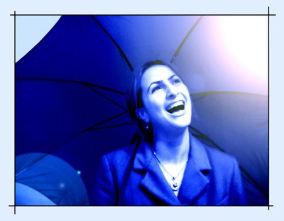 The Blue Umbrella