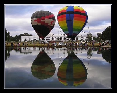 Balloons at Old Parliament House, Canberra