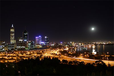 Perth by Moonlight