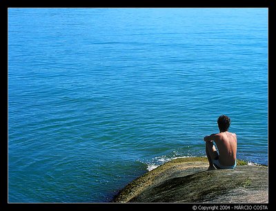 Looking At The Sea