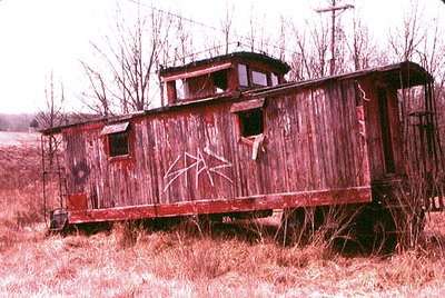 1 OLD CABOOSE