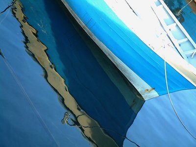 Boats & reflections III