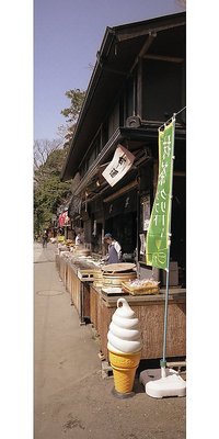 Shop and Ice-cream Cone