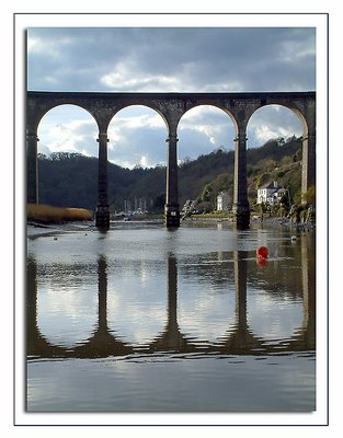 Calstock Viaduct ~ close