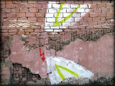 iron armed wall