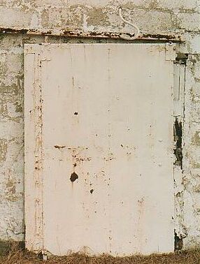 white door