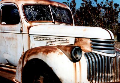 rusty truck