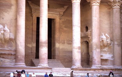 Petra entrance of the Treasury