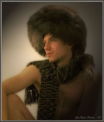 Portrait with Furhat and Scarf