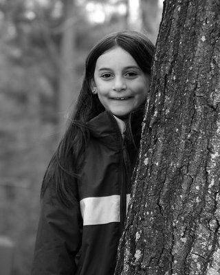 Maddie by the Tree