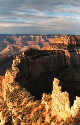 Hiking into the Canyon