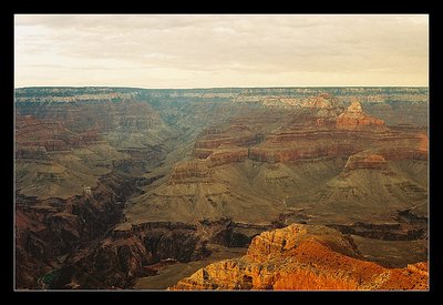 Canyon sunset