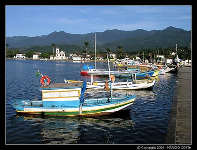 Paraty's boats