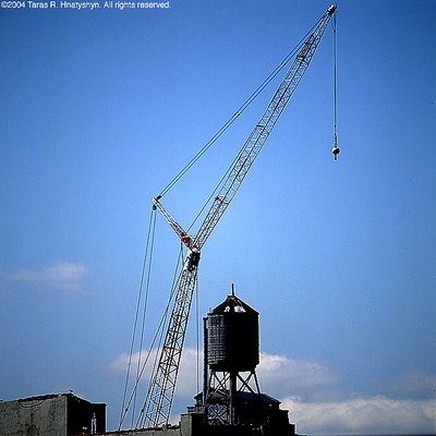 Crane and Water Tower