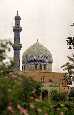 The site of Baghdad, 2001