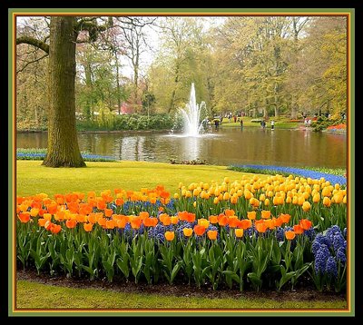 Fountain Glory for Springflowers