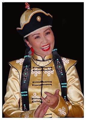 Traditional Mongolian Singer