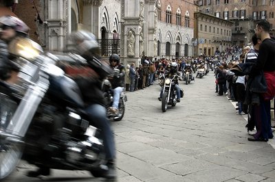 Bikers in Campo