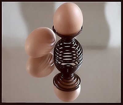 Wire and eggs