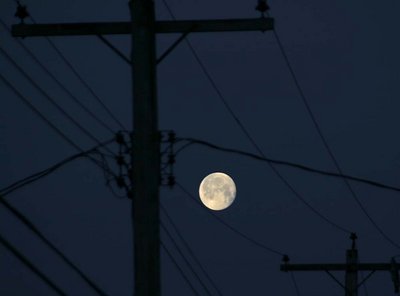 MOON AND LINES