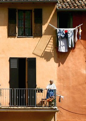 On The Balcony