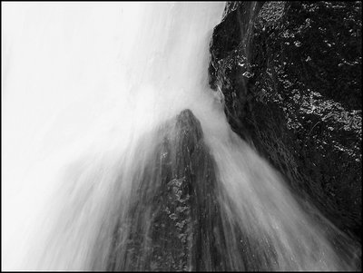Waterfalls study, Image N6 desaturated