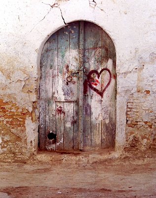 Old door in Kairouan