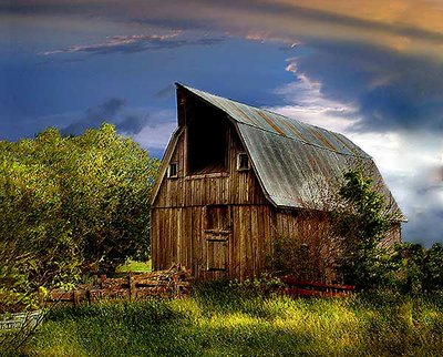 The house is gone, but the Barn still stands