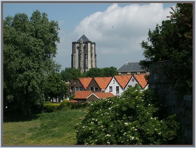 View to the church