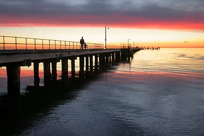 Sunset at Frankston Pier
