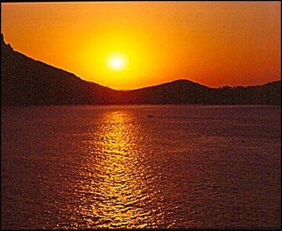 greek sunset