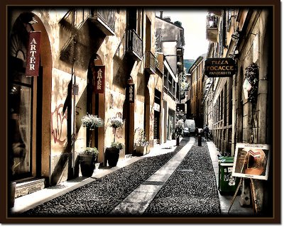 Walking in Brera