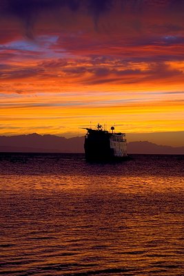 Sunset in the Sea of Cortez