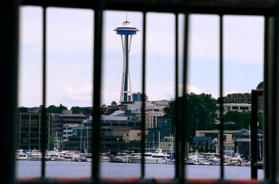 Space Needle view from Lake Union