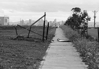 Pathway to the city of Melbourne