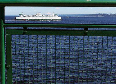 Ferry off the Starboard Rail
