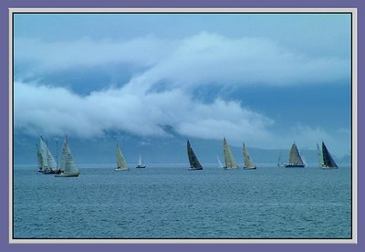 A Sail boat race