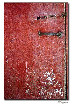 The bolted door