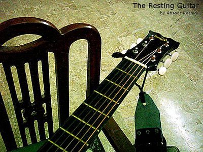 Resting Guitar