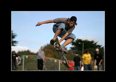 Skateboarding