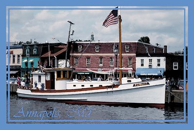 City Dock in Water Colors