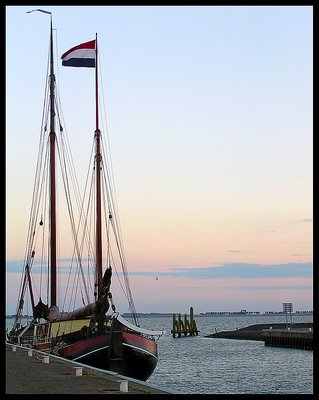 Evening at the Haringvliet