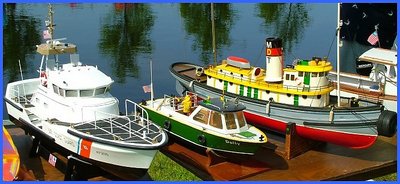 DISPLAY  OF  MODEL  BOATS