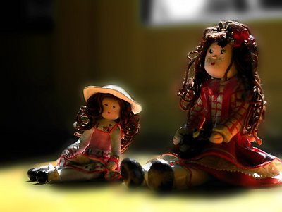 Wife's dolls