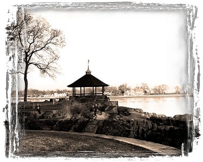Manor Park in Sepia