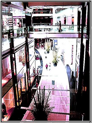 mall at columbus circle, nyc