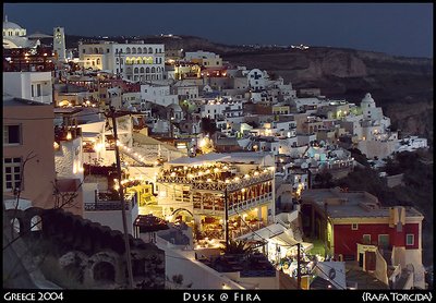 Dusk @ Fira