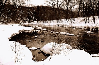 Whitewater in WInter